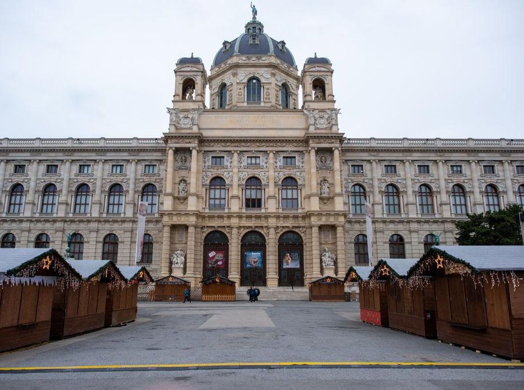 Sunyi Sepi Austria Saat Lockdown Total, Bak Kota Mati