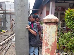 Ini Penampakan Tembok yang Tutup Akses 8 Rumah Warga Brebes