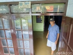 Kondisi Terkini Banjir di Margadana Kota Tegal