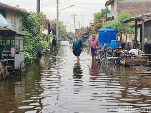 Banjir Masih Genangi Pekalongan Banjir Masih Genangi Pekalongan