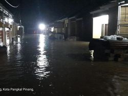 Banjir Pangkalpinang Rendam Puluhan Rumah, Ini Kabar Terbarunya