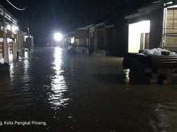 Banjir Pangkalpinang Rendam Puluhan Rumah, Ini Kabar Terbarunya
