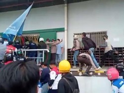 Kericuhan Warnai Aksi Sweeping Buruh di Majalengka