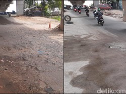 detikcom Do Your Magic: Jl Inspeksi Kalimalang Dekat Kompleks Depkes Sudah Diperbaiki