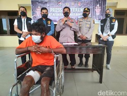 Ditembak Polisi, Ayah Tiri Pembunuh Balita di Palembang Ditangkap