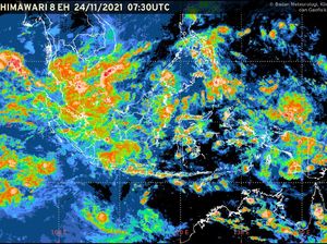 BMKG: Siklon Tropis Paddy Jauhi Indonesia, Intensitasnya Punah