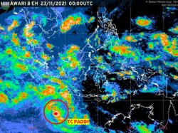 Siklon Tropis Paddy dan Pengaruhnya di Jawa Timur