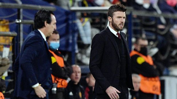 Soccer Football - Champions League - Group F - Villarreal v Manchester United - Estadio de la Ceramica, Villarreal, Spain - November 23, 2021 Manchester United interim manager Michael Carrick REUTERS/Pablo Morano