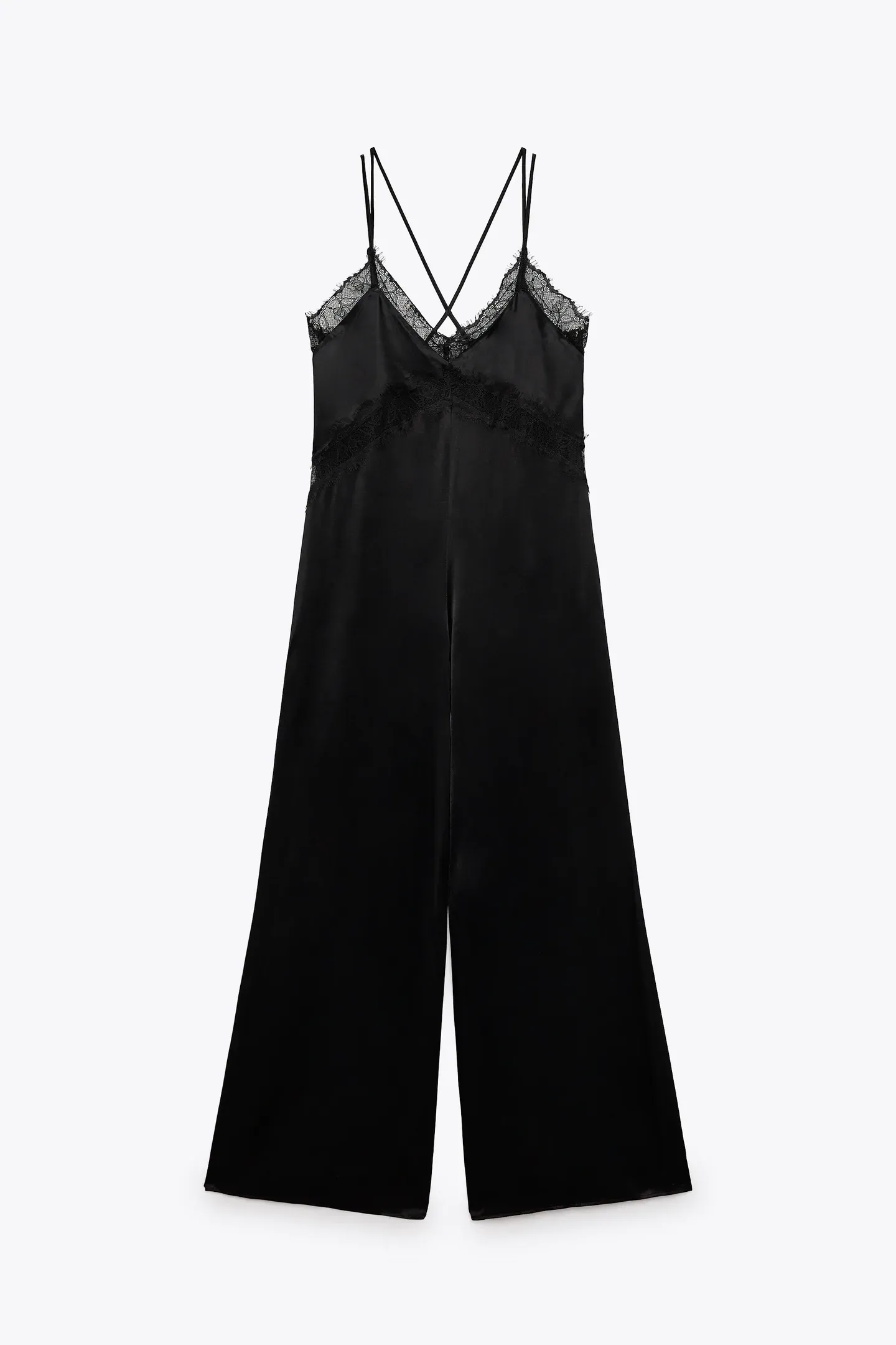 Zara - Jumpsuit Kamisol Satin
