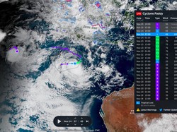 Usai Hempas Jakarta, Siklon Tropis Paddy Geser ke Laut Selatan Jawa