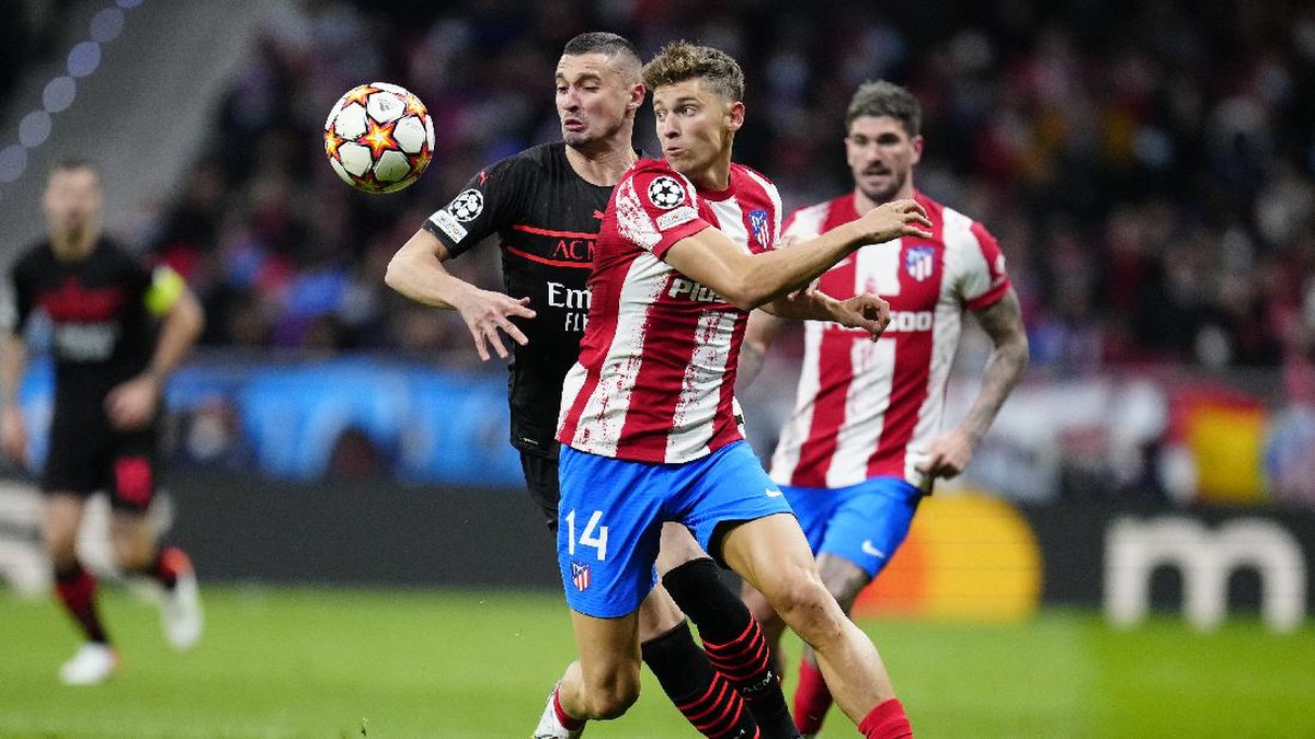 Atletico vs Madrid tanpa gol di babak pertama. (Foto: AP/Manu Fernandez)