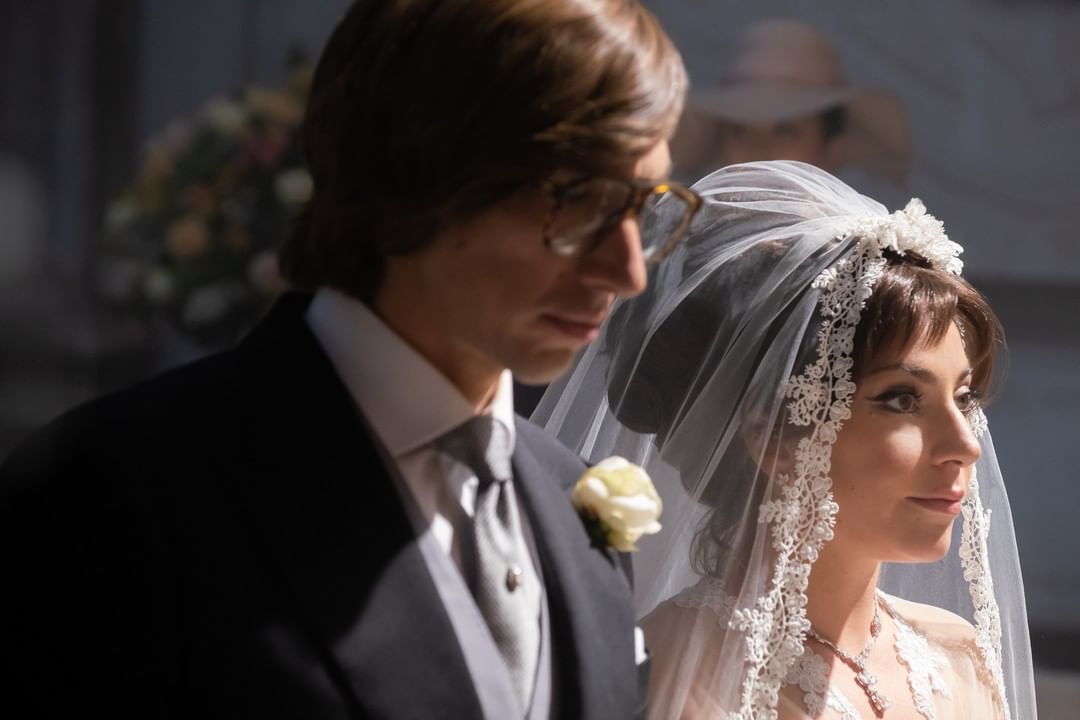 Lady Gaga & Adam Driver di House of Gucci