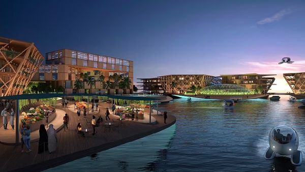 Wujud Kota Terapung di Korea yang Tahan Badai Topan