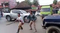 Pria Pengejar Polantas dengan Celurit Ditangkap