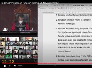 Serba-serbi Putusan MK Minta Revisi UU Cipta Kerja