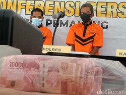 Peredaran Ribuan Uang Palsu Pecahan Rp 100 Ribu di Pemalang Digagalkan