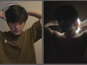 Viral Tren Pamer Otot Pakai Ring Light, Transformasinya Bikin Pangling!