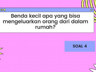 Kamu Orang yang Sabar atau Emosian? Jawab Dulu Teka-teki Ini