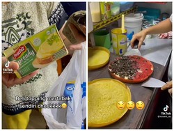 Kocak! Netizen Ini Bawa Topping Sendiri Saat Beli Martabak