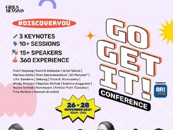 Yuk Ikut Go Get It Conference, Talkshow Bareng Najwa Shihab Hingga Sri Mulyani