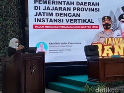 Khofifah Bicara Sharing Partnership Desa Saat Pembekalan Dandim di Jabar
