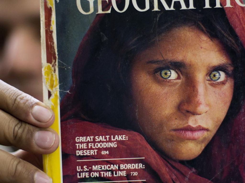 Negaranya Dikuasai Taliban, Begini Kabar Terbaru Afghan Girl Bermata Indah