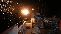 Latih Tempur Angkatan Laut Indonesia-AS Amankan Wilayah Maritim