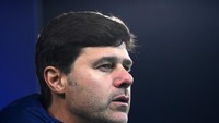 Kedua adalah Mauricio Pochettino. Pochettino dikabarkan akan dipecat PSG pada akhir musim 2021/2022 ini dan MU dari dulu meminatinya (Getty Images)