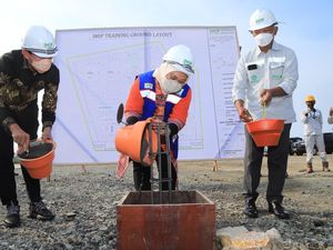 Menaker Resmikan Fasilitas Peningkatan Kompetensi SDM di Morowali