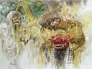 Pameran Komunitas Lukis Cat Air Indonesia Gandeng 161 Pelukis Mancanegara