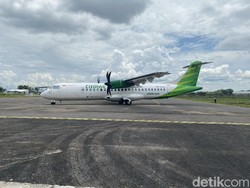Citilink Tujuan Makassar Mendarat Darurat di Juanda Angkut 171 Penumpang