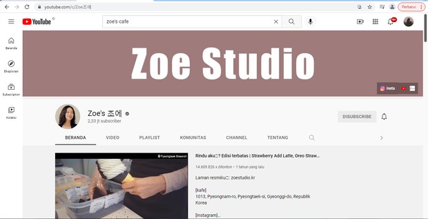 Youtube Zoe