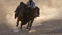 Lomba Tangkap Kambing Jadi Hiburan Warga Afghanistan