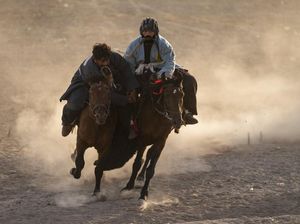 Lomba Tangkap Kambing Jadi Hiburan Warga Afghanistan