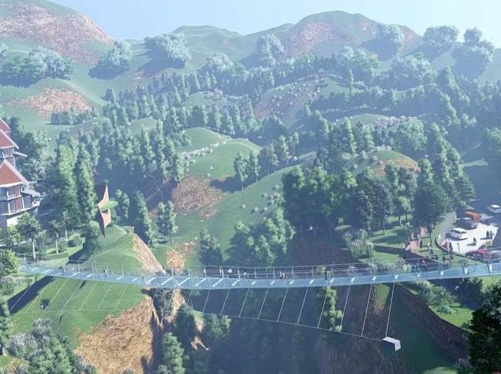 Pertama di RI! Jembatan Kaca Bromo Rampung September 2022 Pertama di RI! Jembatan Kaca Bromo Rampung September 2022