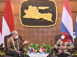 Dikunjungi Dubes Belanda, Khofifah Tawarkan Kerjasama Pengelolaan Air