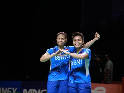 Senyum Greysia/Apriyani ke Final Indonesia Open 2021