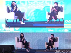 Hadiri ICCF Riau, Putri Tanjung Beri Tips Wirausaha ke Pelaku Ekonomi Kreatif