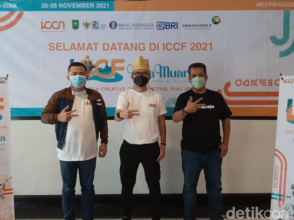 Erick Thohir-Putri Tanjung Hadir di Event ICCF 2021 di Riau