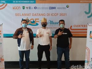 Erick Thohir-Putri Tanjung Hadir di Event ICCF 2021 di Riau Erick Thohir-Putri Tanjung Hadir di Event ICCF 2021 di Riau