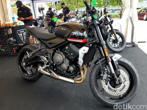 Moge Paling Murah Triumph Datang ke Indonesia, Harga Setara Avanza Baru