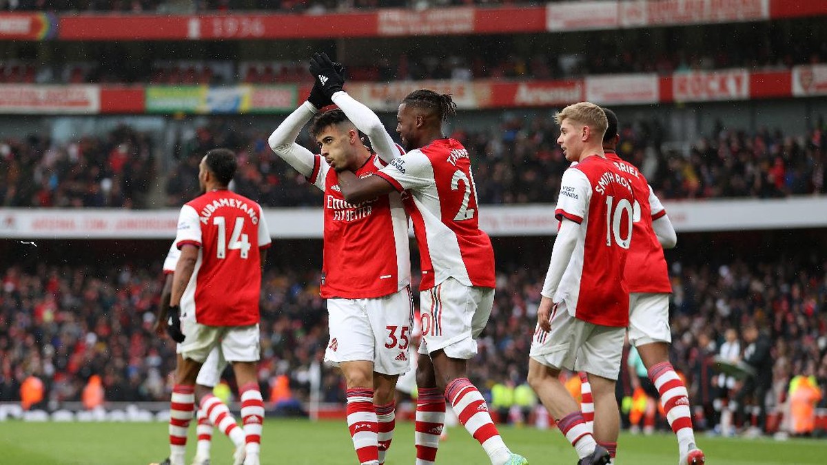 Arsenal langsung bangkit usai disikat Liverpool (Getty Images/Richard Heathcote)