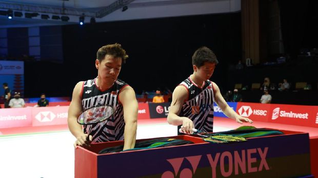 BADMINTON kevin sanjaya/marcus gideon