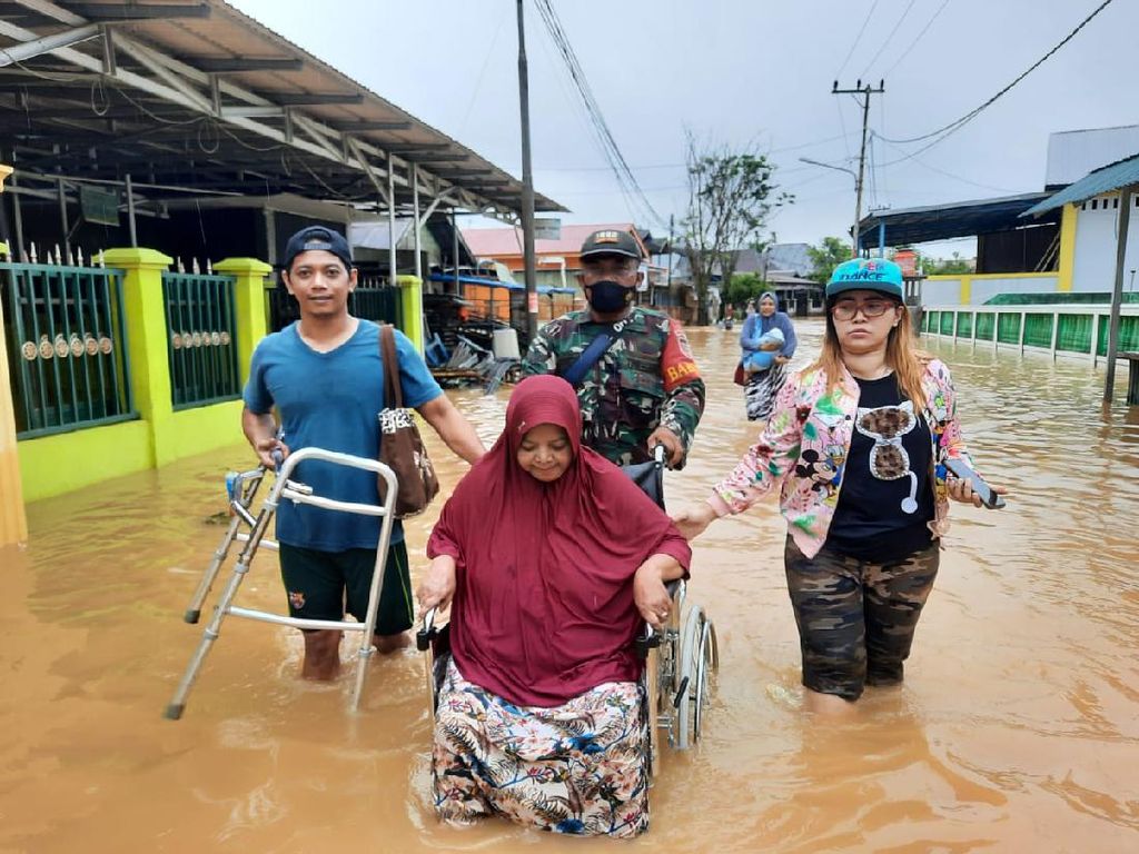 6 Kabupaten di Kalsel Banjir, Hulu Sungai Tengah Terdampak Paling Parah