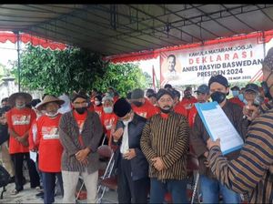 Kelompok Kawula Mataram Jogja Deklarasi Anies for President 2024