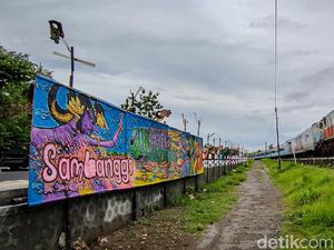 Kala Jalur KA Bandara YIA Berhias Ornamen Seni dan Budaya
