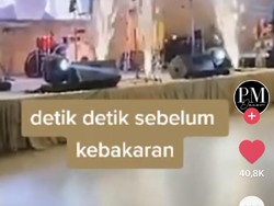 Viral Pesta Pernikahan Dilanda Kebakaran Gara-gara Ada Kembang Api