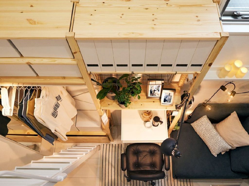 Foto: Penampakan Apartemen Minimalis IKEA, Harga Sewa Rp 12 Ribuan per Bulan