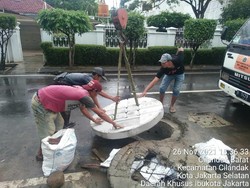Disorot Soleh Solihun, DKI Perbaiki Tutup Sumur Resapan Rusak di Jaksel