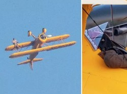 Mission Impossible 8 Edan! Tom Cruise Bergantung di Sayap Pesawat Terbalik